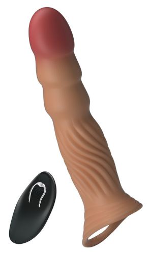 Vibrerende penisschede Wavys 20 x 4.5cm