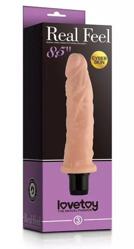 Vibrating Dildo Real Feel 15 x 4cm – 2/10