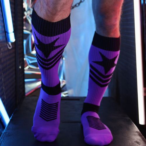 Lange Socken Cockpit Violett