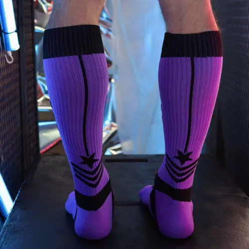 Lange Socken Cockpit Violett – 2/11