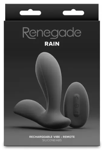 Vibrierende Prostatamassager Rain 9 x 3,6cm – 2/4
