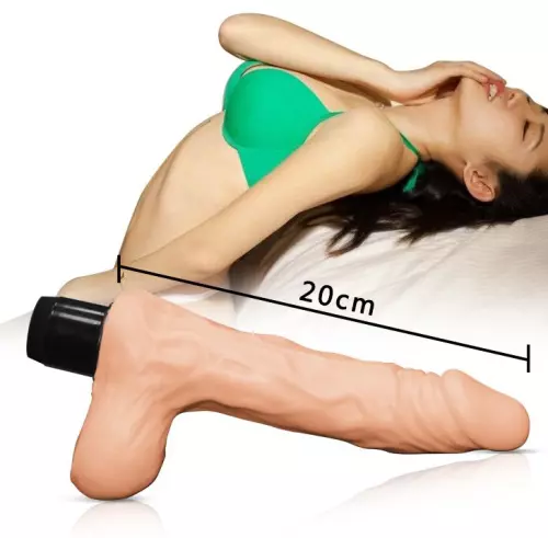 Vibrator Real Feel 13,5 x 3,5cm Fleischfarben – 7/9
