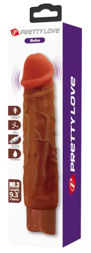 Vibrator Rufus Braun 20 x 4,3cm – 2/8