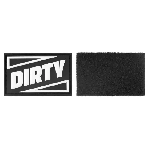 Tag DIRTY mit Klettverschluss – 3/3