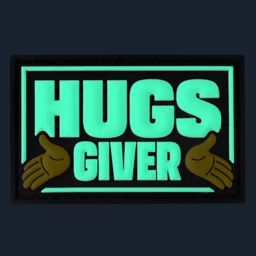 Tag Hugs Giver mit Klettverschluss – 2/3