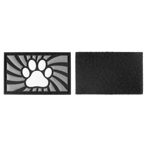Tag Paw mit Klettverschluss Grau – 3/3