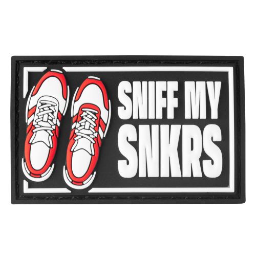 Tag Sniff my Snkrs mit Klettverschluss