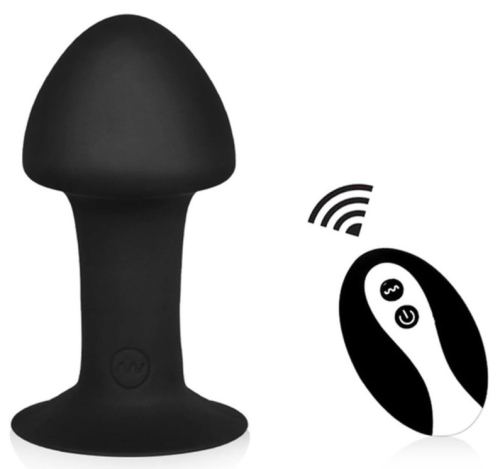 Vibrierende Plug Moshi 7 x 3,8cm