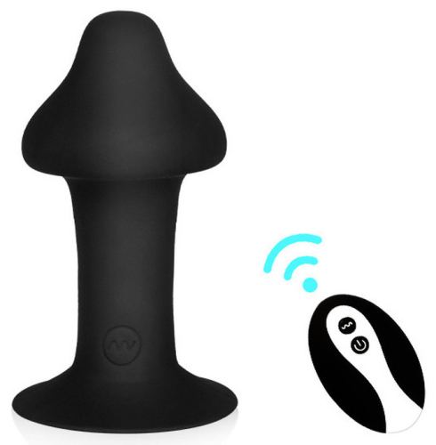 Vibrierende Plug Mushoz 7 x 3,7cm