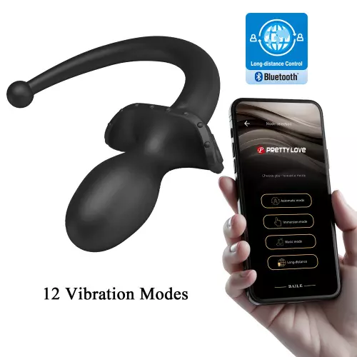 Antnony Vibrating Tail Plug 6.5 x 3.3 cm - Tail 20cm – 3/10