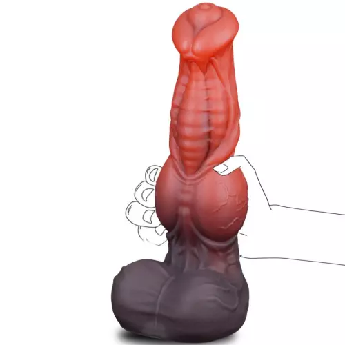 Wormies Dildo 17 x 6cm – 4/5
