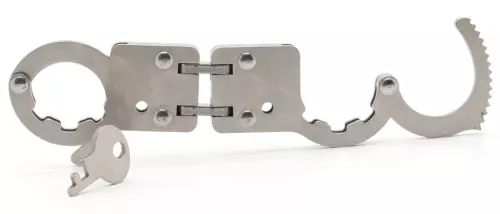 Fingy Restrict Jointed Thumb Cuffs Metal – 1/13