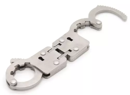 Fingy Restrict Jointed Thumb Cuffs Metal – 5/13