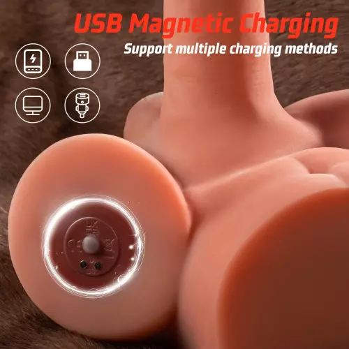 Zoe Vibrating Penis Masturbator 16.5 x 4.5cm – 3/8