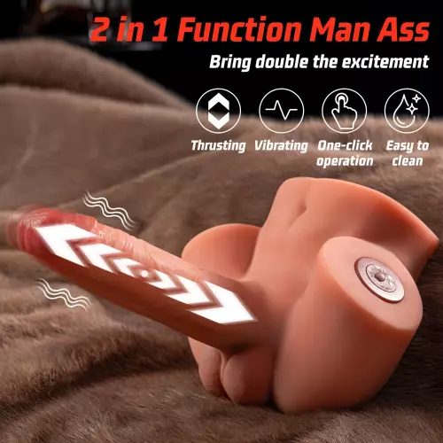 Zoe Vibrating Penis Masturbator 16.5 x 4.5cm – 5/8