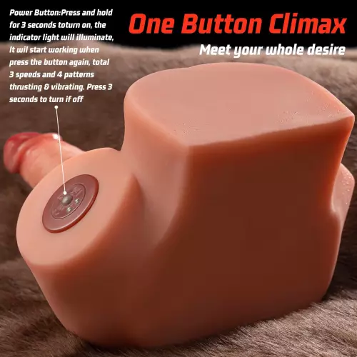 Zoe Vibrating Penis Masturbator 16.5 x 4.5cm – 6/8