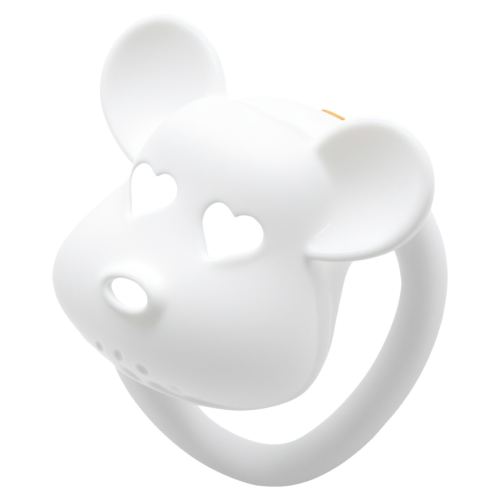 Keuschheitskäfig Bear Lock 5 x 3,1 cm Weiß