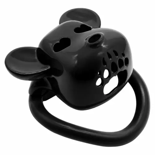Keuschheitskäfig Bear Lock 5 x 3,1 cm Schwarz – 2/3