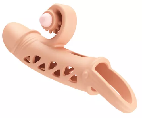 Vibrierende Penismanschette Vibes dick 15 x 4cm – 1/4