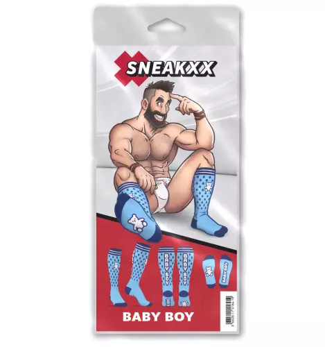 Lange Socken Bay Boy Blau – 4/4