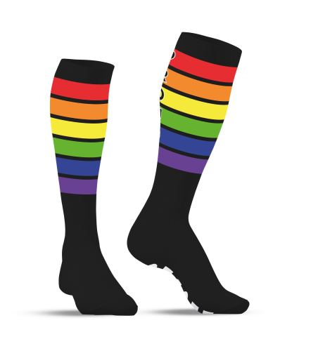 Lange Socken Pride Proud Schwarz