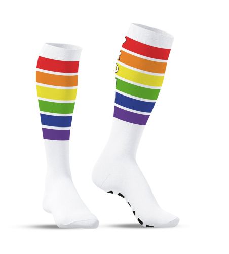 Lange Socken Pride Proud Weiß