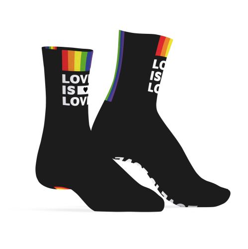 Socken Love is Love Schwarz