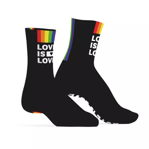 Socken Love is Love Schwarz – 1/4