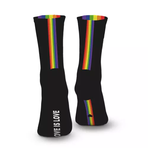 Socken Love is Love Schwarz – 3/4