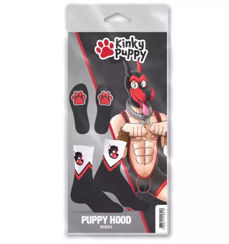 Socken Puppy Hood Rot – 3/3