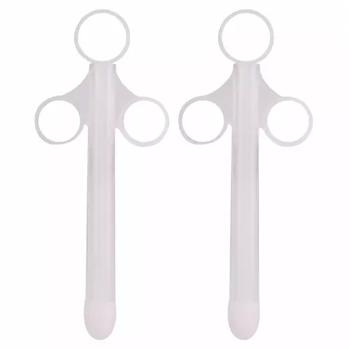 Set 2 Gleitgel-Pipetten Shoot perfect 10ml Weiß Einfuhr 10 x 1,5cm – 1/2