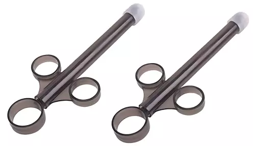 Set mit 2 Gleitgel-Pipetten Shoot perfect 10ml Schwarz Einfuhr 10 x 1.5cm – 1/2