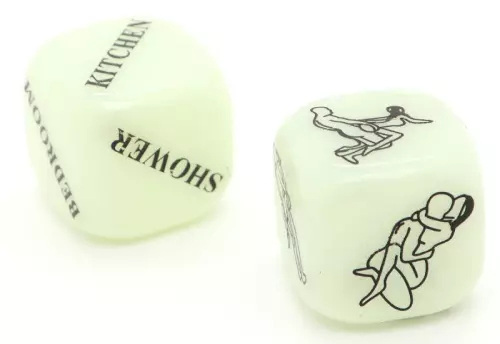 Glow Dark Naughty Dice – 5/9