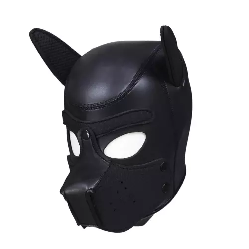 Maske PUPPY Neopren Schwarz – 2/7