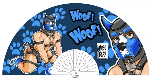 Giant Puppy Blue Fan 64cm – 2/2