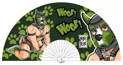 Puppy Green Fan 64cm – 2/2