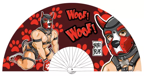 Giant Puppy Red Fan 64cm – 2/2