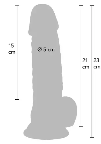 Dickright Dildo 17 x 5cm – 8/8