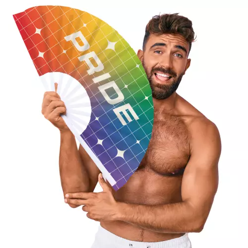 Pride Waaier 64cm – 1/2