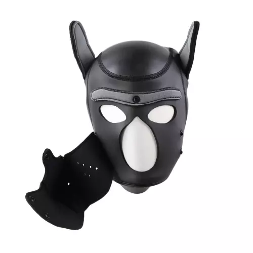 Maske PUPPY Neopren Grau – 3/8