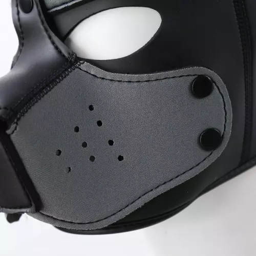 Maske PUPPY Neopren Grau – 5/8