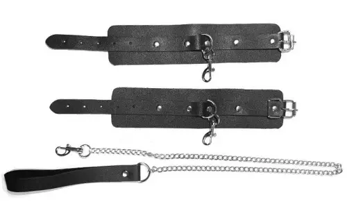 Beautydom Black Collar and Cuff Harness – 3/3