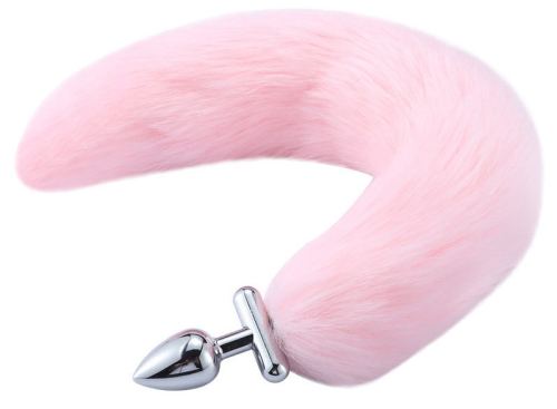 Foxy roxy Convertible Fox Tail Jewel Plug 5.5 x 2.7cm Tail 39cm Black