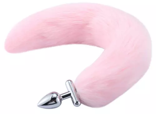 Foxy roxy Convertible Fox Tail Jewel Plug 5.5 x 2.7cm Tail 39cm Black – 1/2