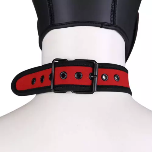 Halsband PUPPY Neopren Rot – 4/6