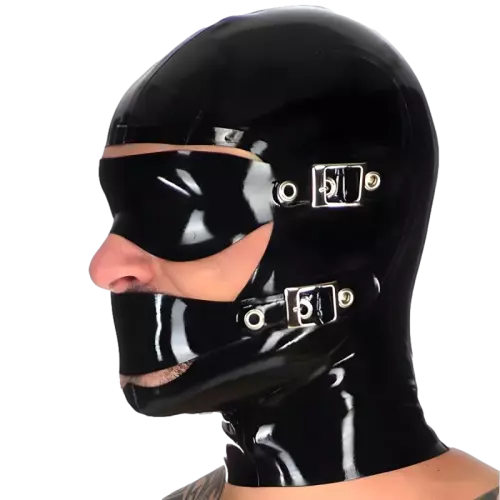 Latex kap Blindmute – 1/4