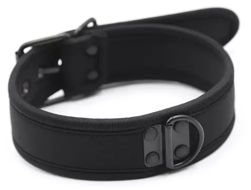 Halsband aus Neopren Schwarz – 1/7