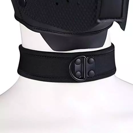 Halsband aus Neopren Schwarz – 3/7