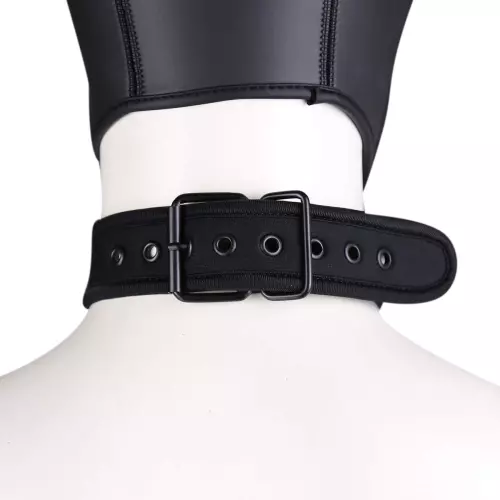 Halsband aus Neopren Schwarz – 4/7