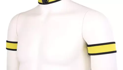 PUPPY Armbänder Neopren Gelb – 4/6